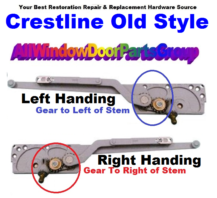 Crestline Old Style Casement Operator P234 DC P233 L30841 20810 40471